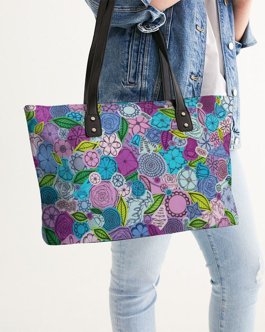 Les Fleurs Violettes Stylish Tote