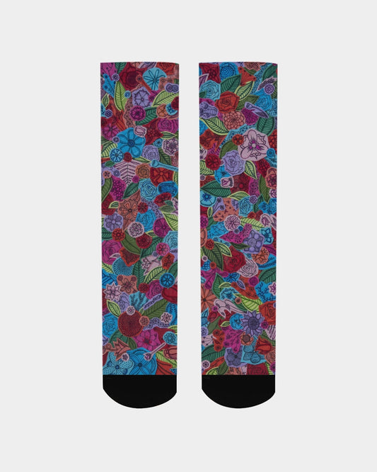 Les Fleurs Men's Socks