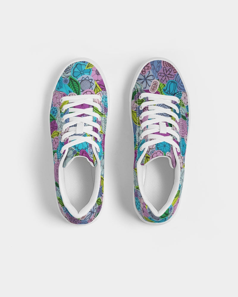 Les Fleurs Violettes Men's Faux-Leather Sneaker