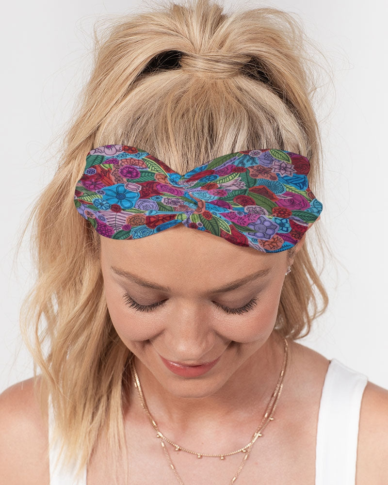 Les Fleurs Twist Knot Headband Set