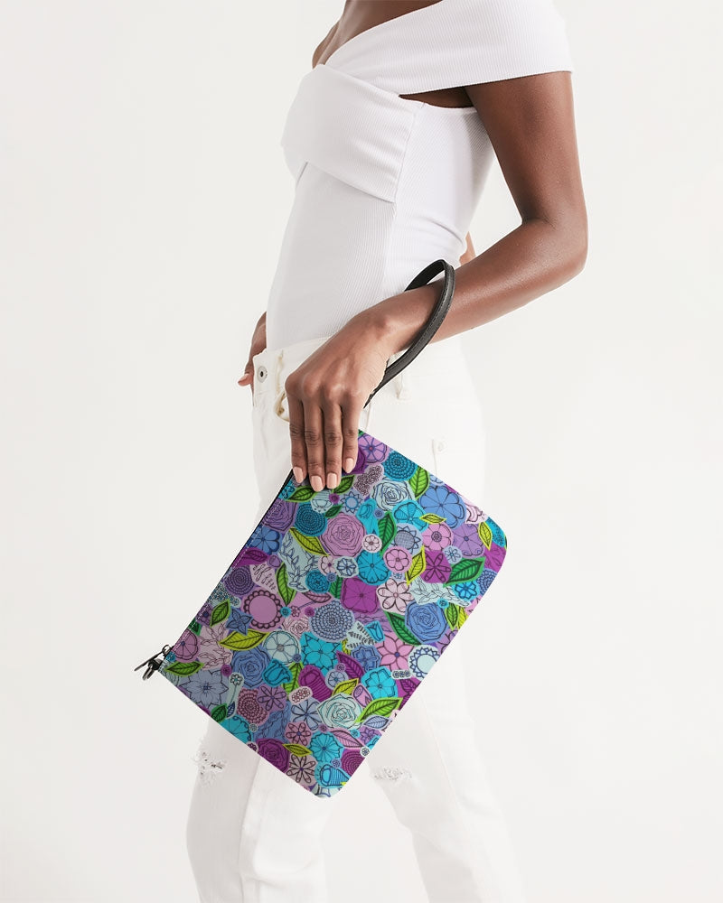 Les Fleurs Violettes Daily Zip Pouch