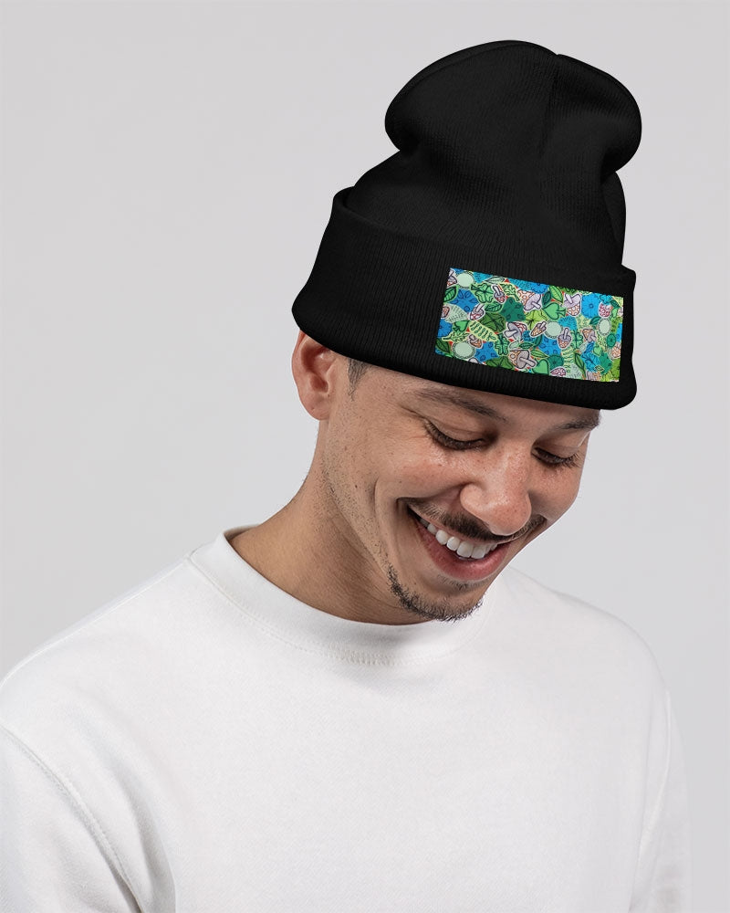 Fleurs et Trèfles Solid Knit Beanie | Sportsman