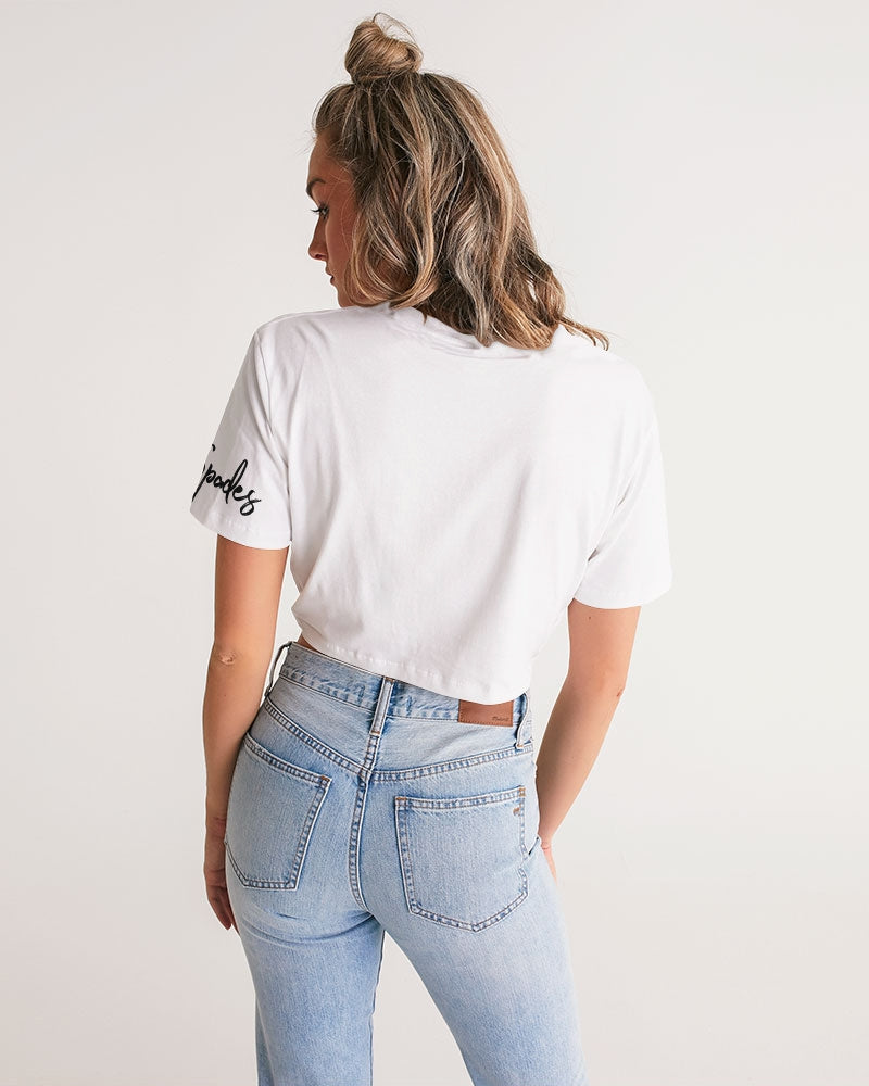 Contenu Soi Women's Twist-Front Cropped Tee