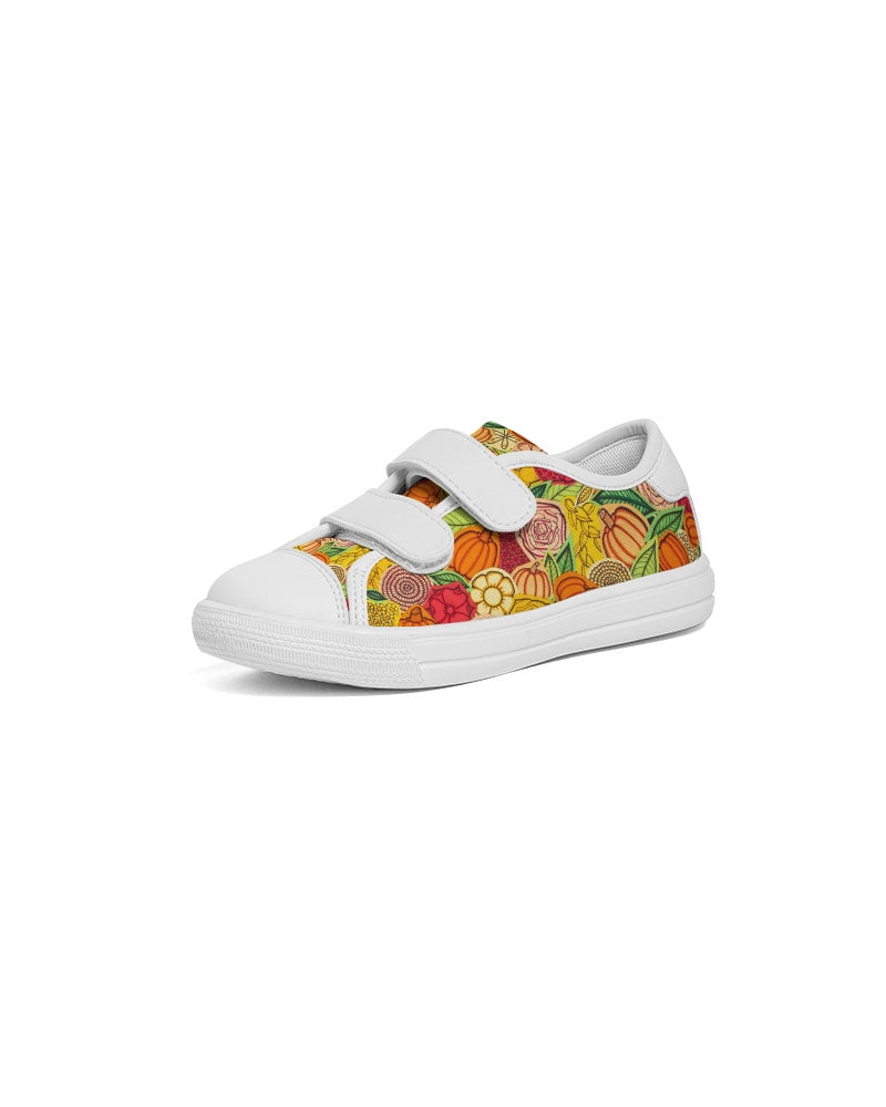 Citrouilles et Fleurs Kids Velcro Sneaker