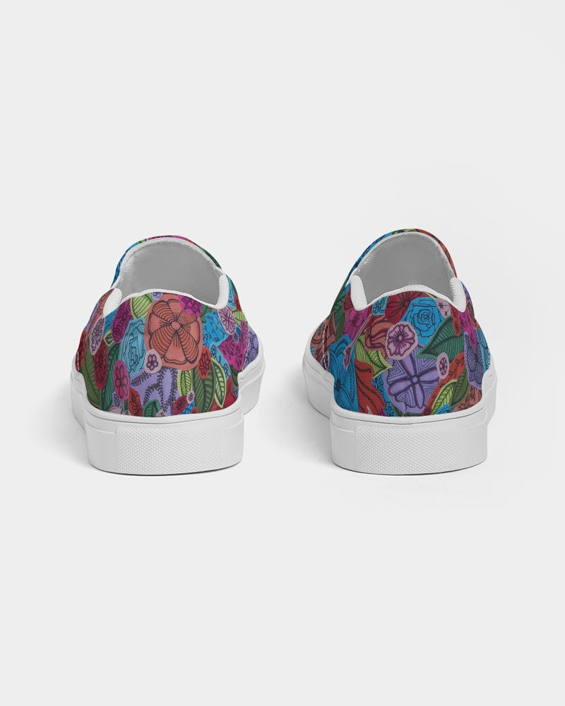 Les Fleurs Men's Slip-On Canvas Shoe