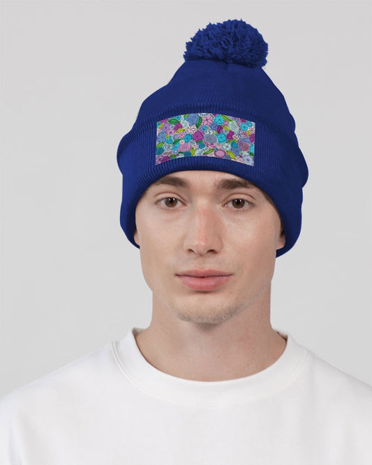 Les Fleurs Violettes Pom-Pom Knit Beanie | Sportsman