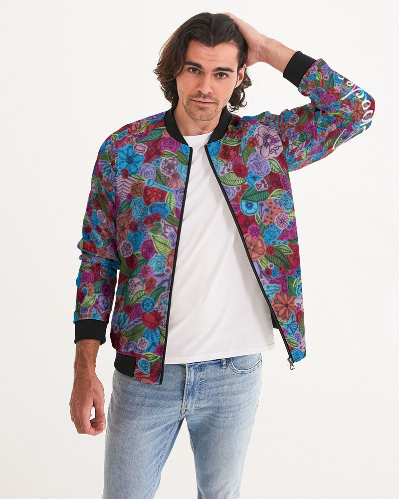 Les Fleurs Men's Bomber Jacket