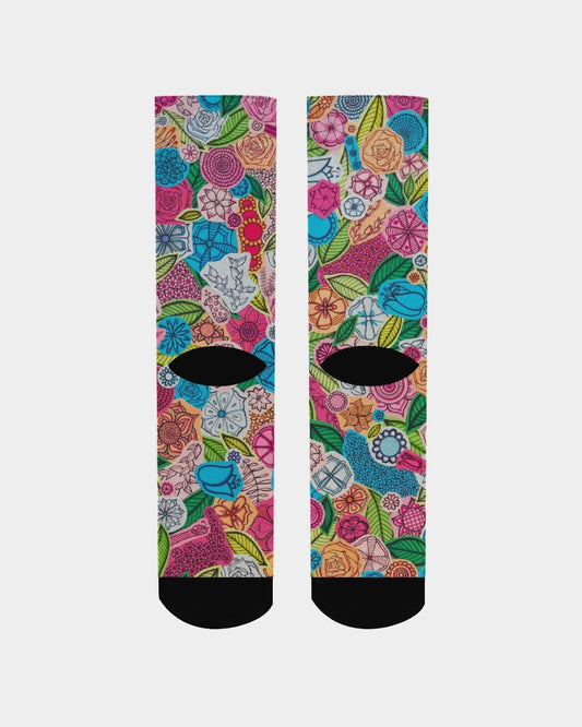 Fleurs de Printemps Men's Socks