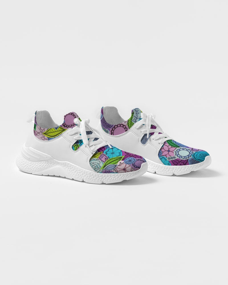 Les Fleurs Violettes Men's Two-Tone Sneaker