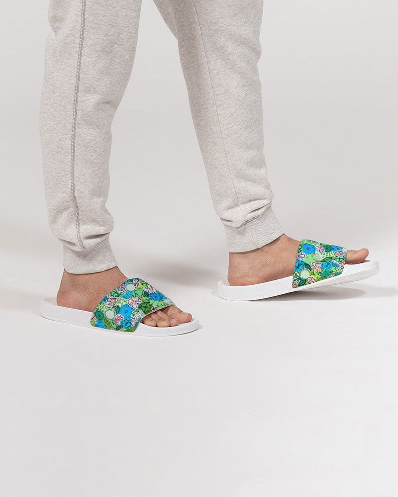 Fleurs et Trèfles Men's Slide Sandal