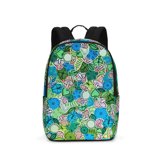 Fleurs et Trèfles Large Backpack