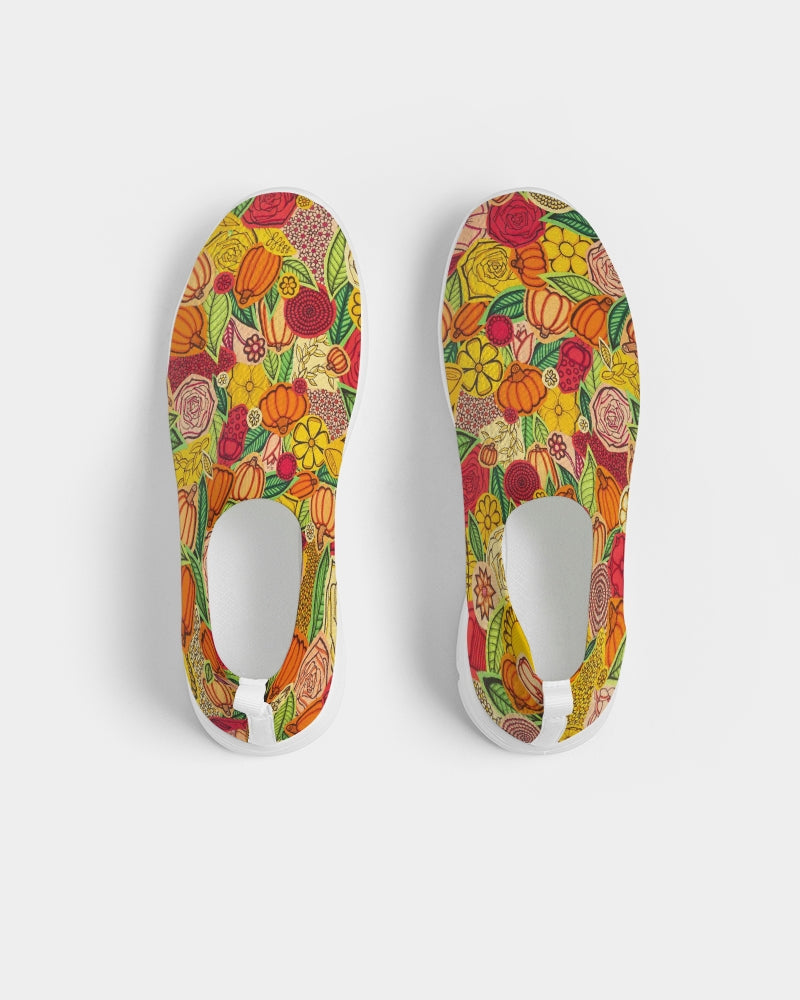 Citrouilles et Fleurs Women's Slip-On Flyknit Shoe
