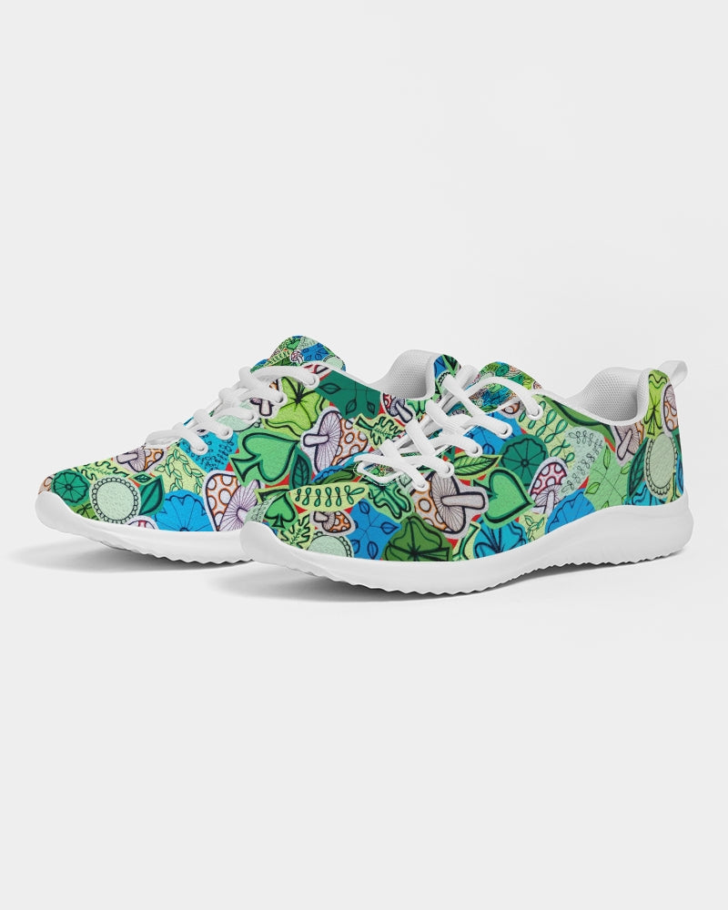 Fleurs et Trèfles Men's Athletic Shoe