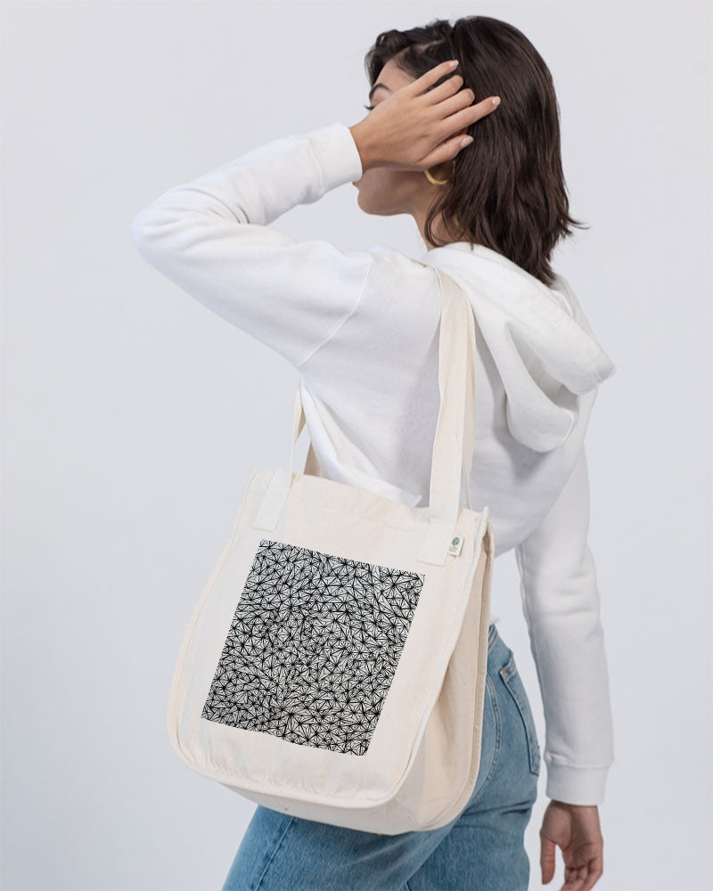 Triangular Mirage Organic Cotton Canvas Market Tote | Econscious