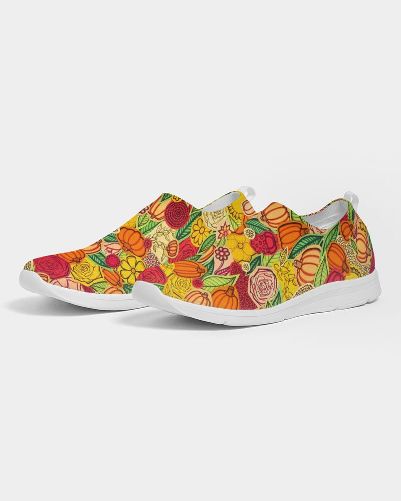 Citrouilles et Fleurs Women's Slip-On Flyknit Shoe