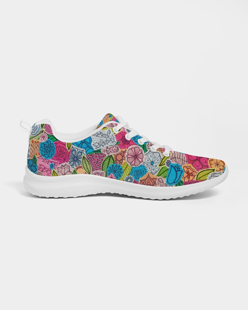 Fleurs de Printemps Men's Athletic Shoe