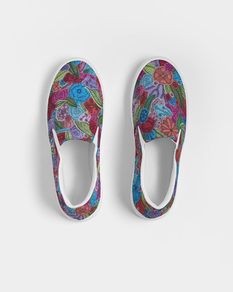 Les Fleurs Women's Slip-On Canvas Shoe