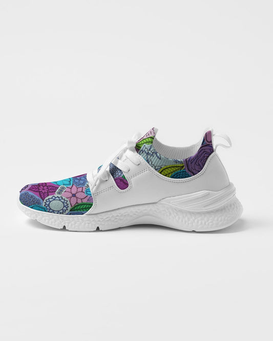 Les Fleurs Violettes Men's Two-Tone Sneaker