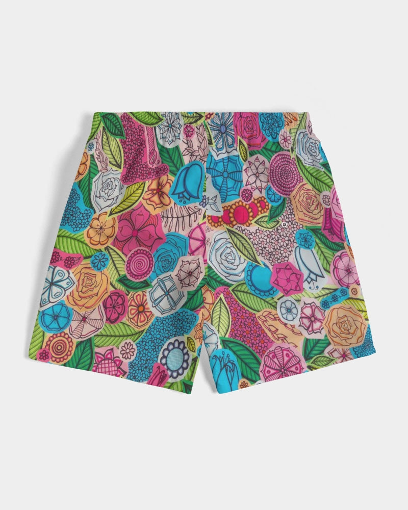 Fleurs de Printemps Men's Swim Trunk