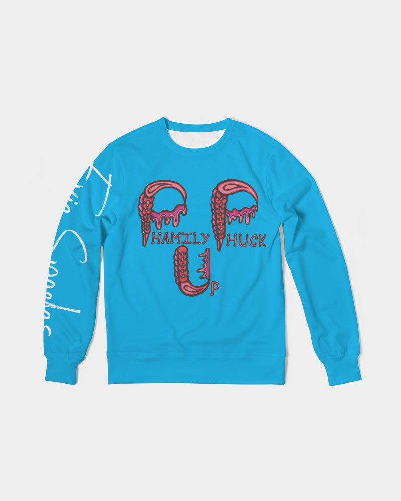 Phamily Phuck Up Men's Classic French Terry Crewneck Pullover