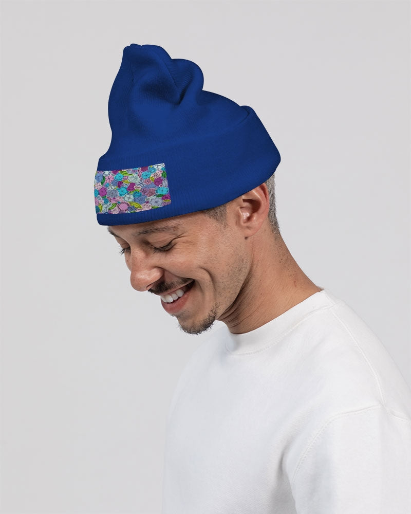 Les Fleurs Violettes Solid Knit Beanie | Sportsman