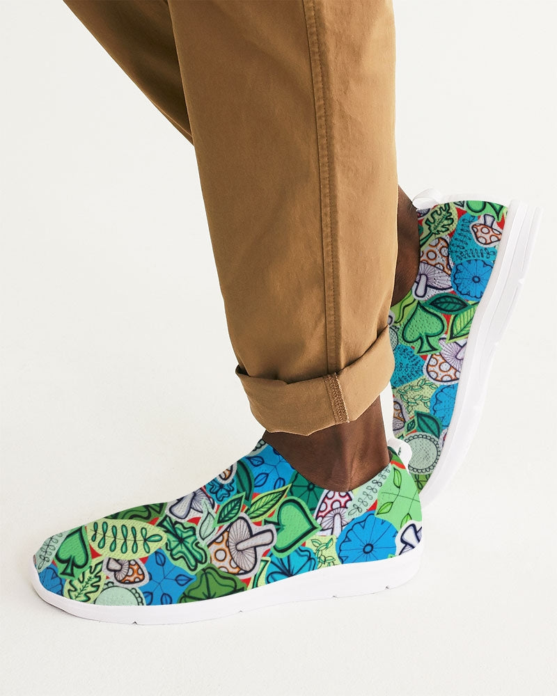 Fleurs et Trèfles Men's Slip-On Flyknit Shoe