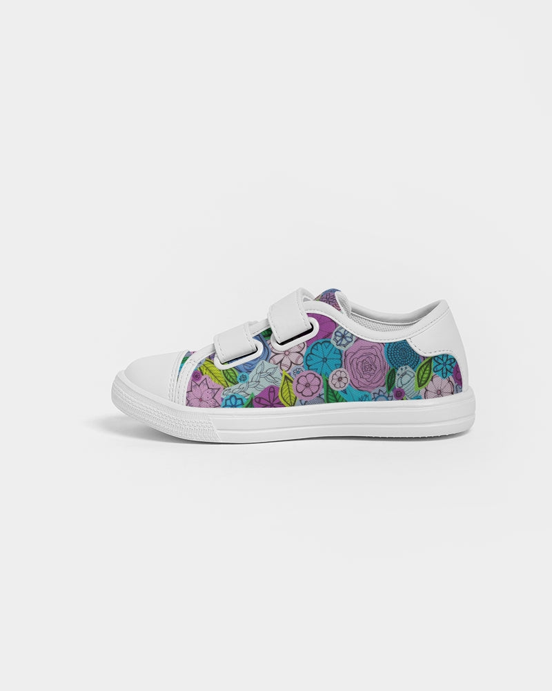 Les Fleurs Violettes Kids Velcro Sneaker