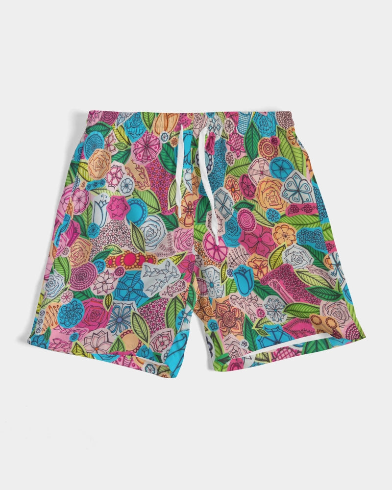 Fleurs de Printemps Men's Swim Trunk