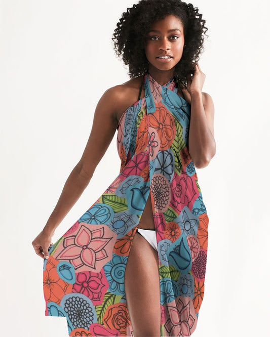 Les Deuxièmes Fleurs Swim Cover Up