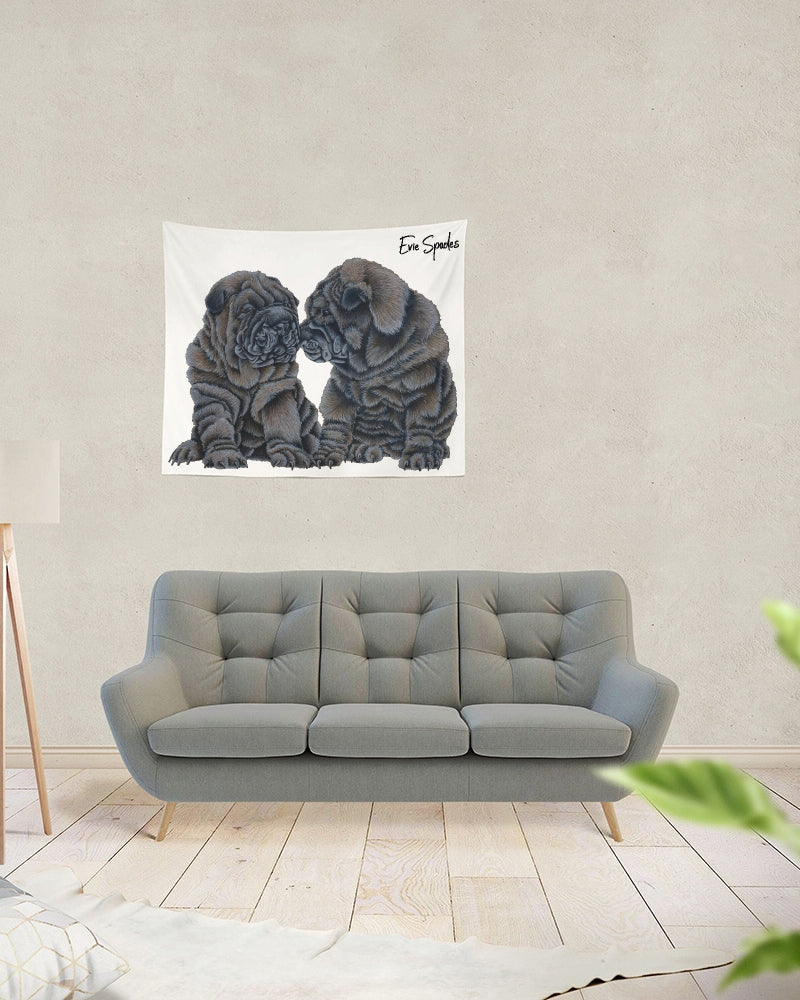 Shar Peis Tapestry 60"x51"