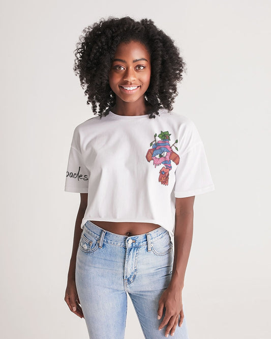 Gussy Women's Lounge Cropped Tee