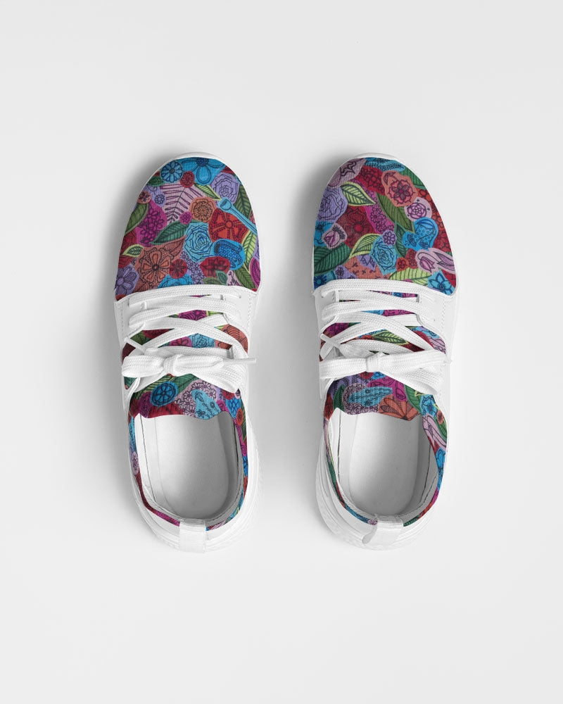 Les Fleurs Women's Two-Tone Sneaker