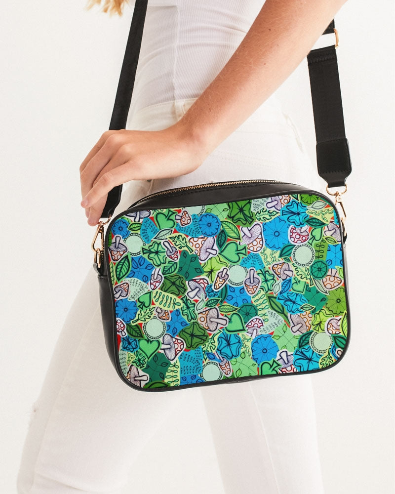 Fleurs et Trèfles Crossbody Bag