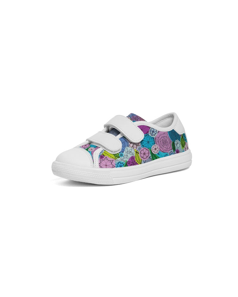 Les Fleurs Violettes Kids Velcro Sneaker