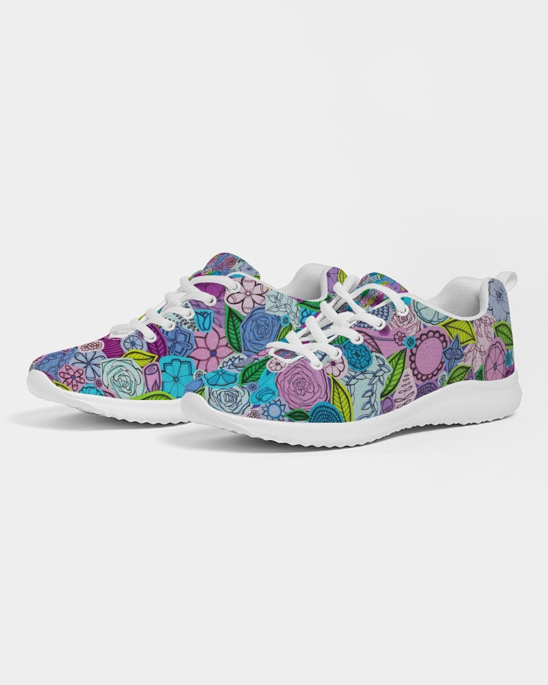 Les Fleurs Violettes Women's Athletic Shoe