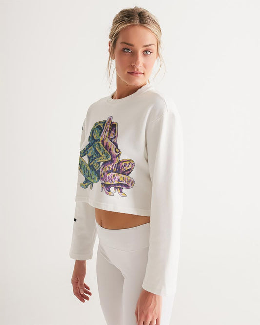 Jumeaux non Identique Women's Cropped Sweatshirt