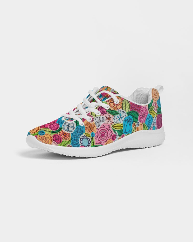 Fleurs de Printemps Men's Athletic Shoe