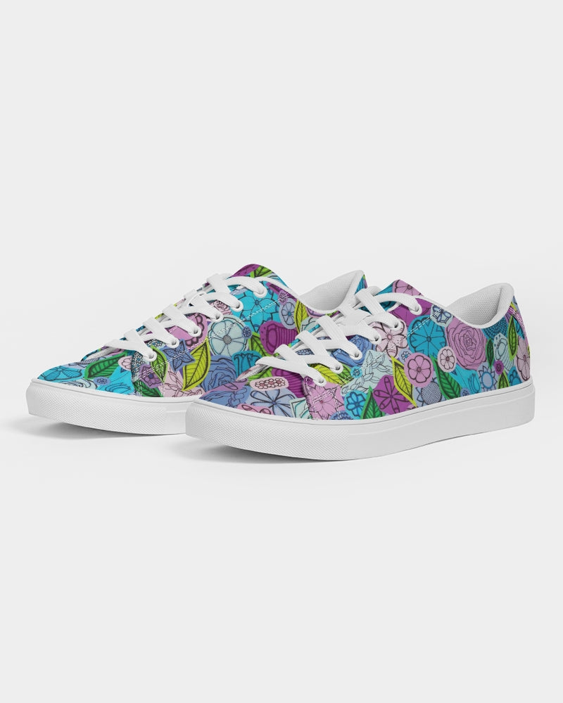 Les Fleurs Violettes Women's Faux-Leather Sneaker