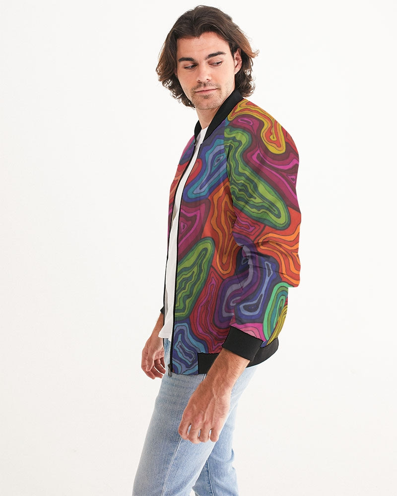 Curled Men's Bomber Jacket