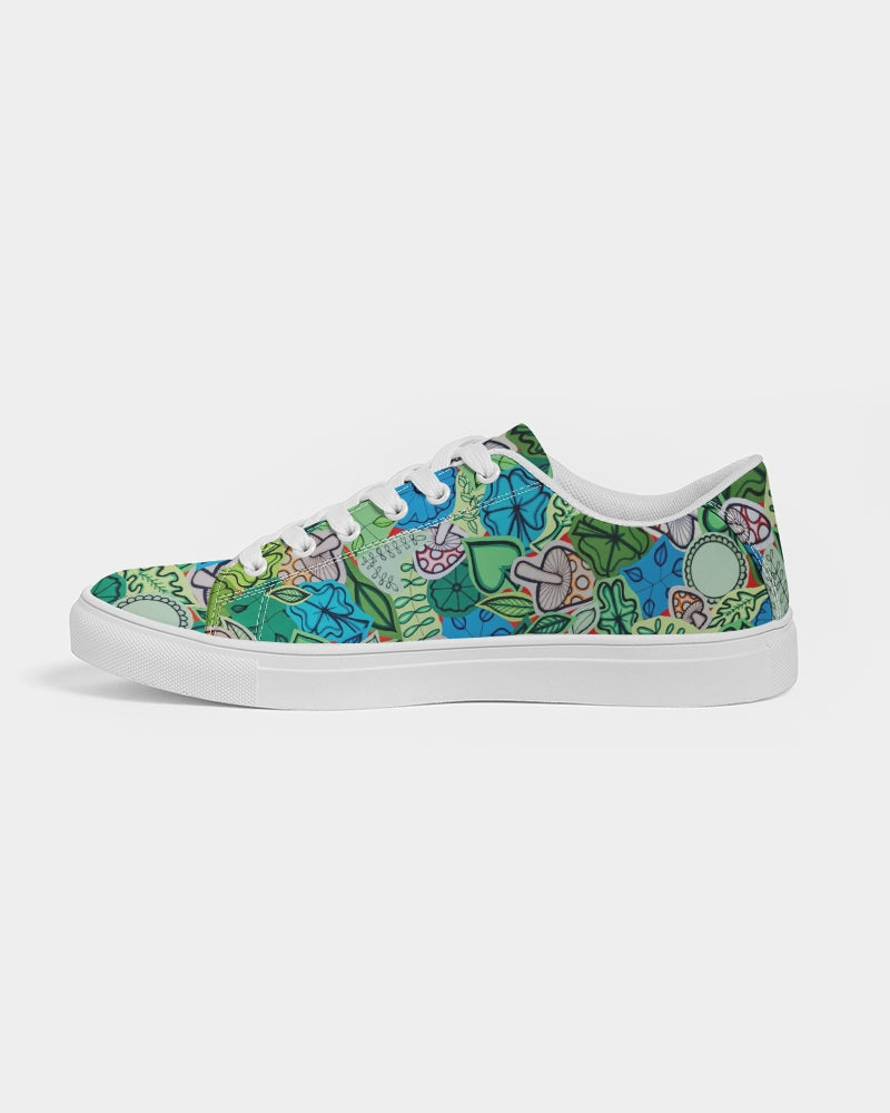 Fleurs et Trèfles Men's Faux-Leather Sneaker