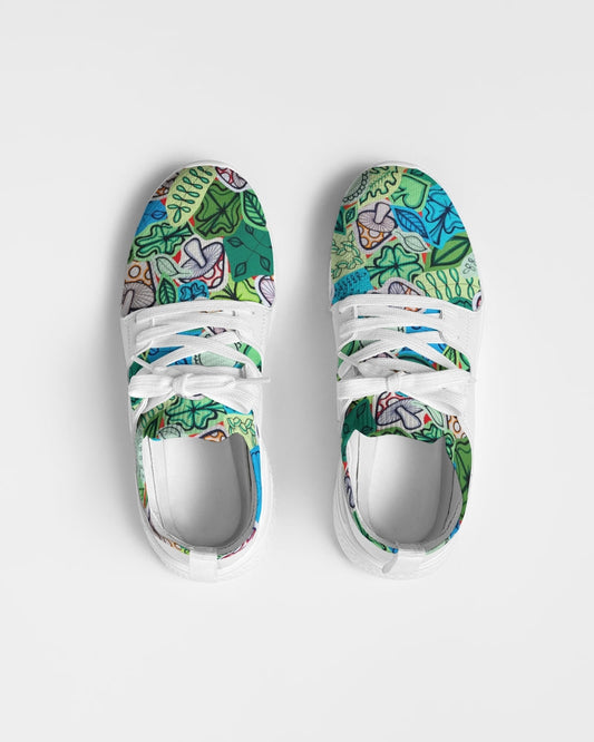 Fleurs et Trèfles Women's Two-Tone Sneaker