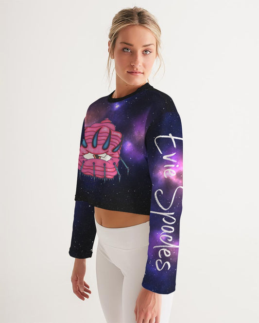 Galaxy 3 Women's Cropped Sweatshirt