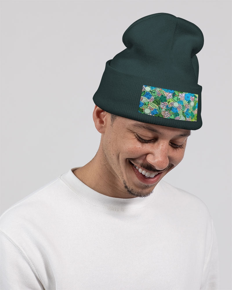 Fleurs et Trèfles Solid Knit Beanie | Sportsman