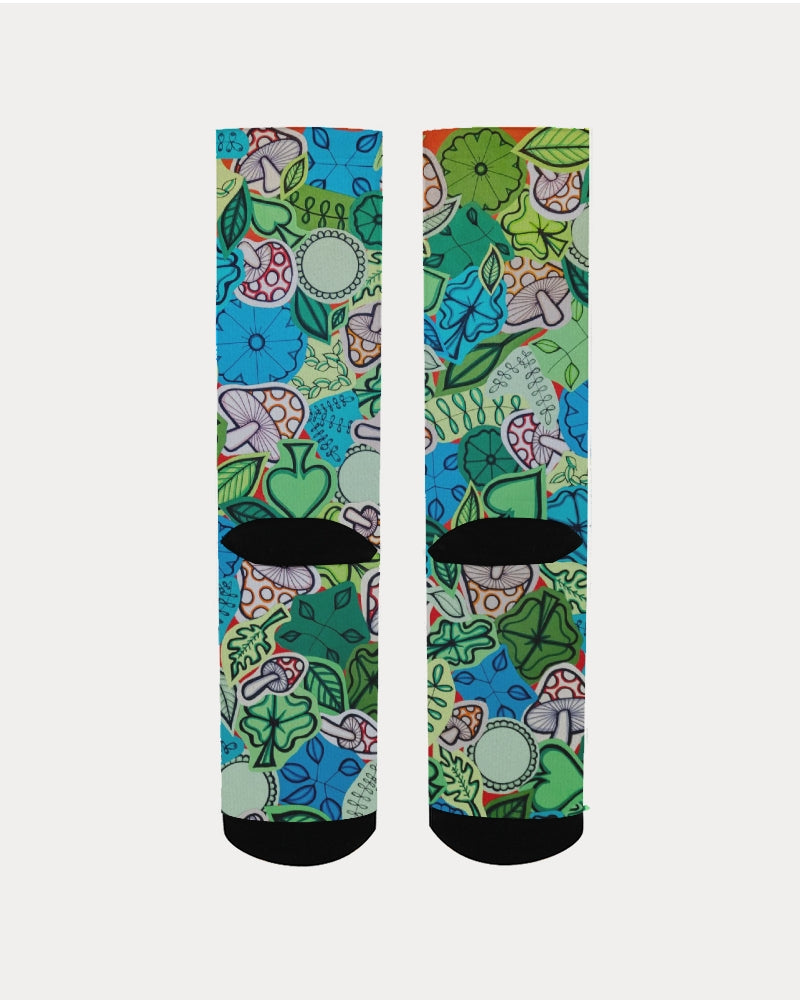 Fleurs et Trèfles Women's Socks