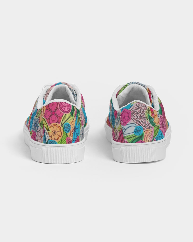 Fleurs de Printemps Women's Faux-Leather Sneaker