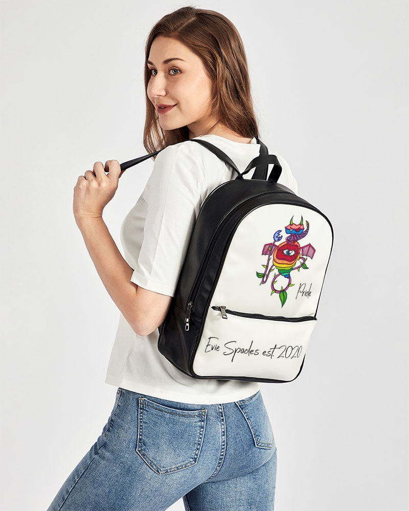 Pride Classic Faux Leather Backpack