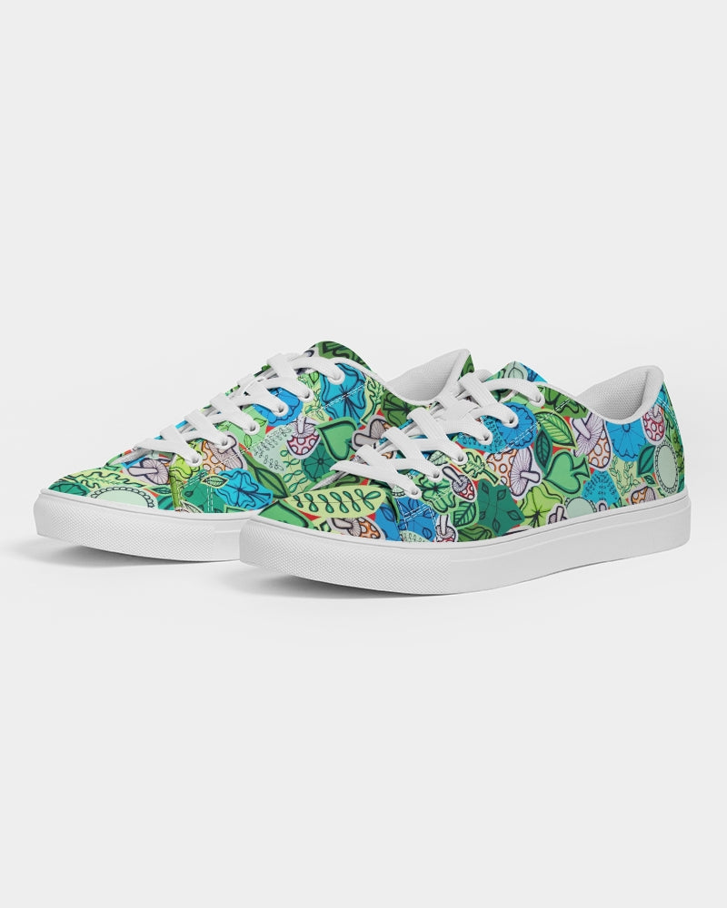 Fleurs et Trèfles Men's Faux-Leather Sneaker