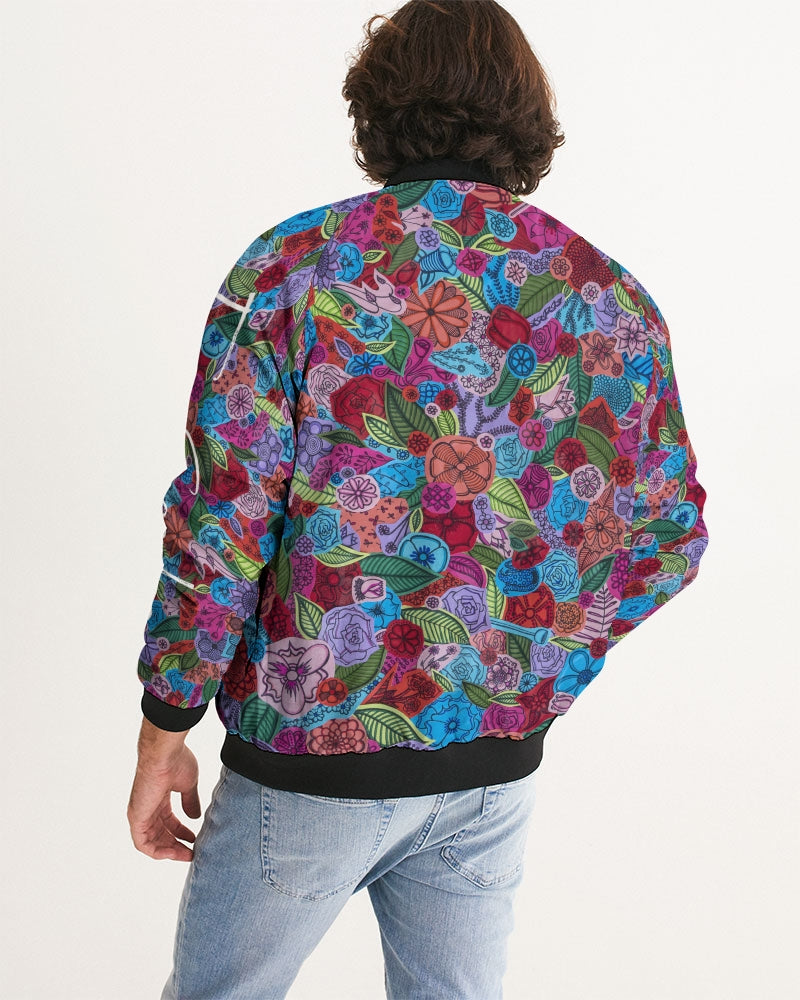 Les Fleurs Men's Bomber Jacket