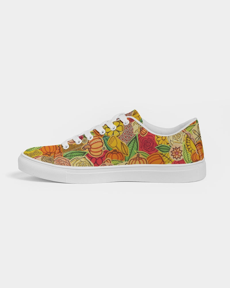 Citrouilles et Fleurs Women's Faux-Leather Sneaker