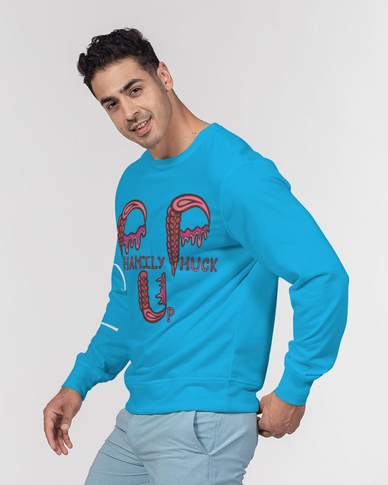 Phamily Phuck Up Men's Classic French Terry Crewneck Pullover